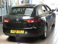 USED 2016 66 SEAT LEON 1.6 TDI SE DYNAMIC TECHNOLOGY 5d 109 BHP &pound;20 ROAD TAX SAT NAV CRUISE APPLE ANDROID CARPLAY