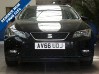 USED 2016 66 SEAT LEON 1.6 TDI SE DYNAMIC TECHNOLOGY 5d 109 BHP &pound;20 ROAD TAX SAT NAV CRUISE APPLE ANDROID CARPLAY