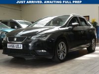 USED 2016 66 SEAT LEON 1.6 TDI SE DYNAMIC TECHNOLOGY 5d 109 BHP &pound;20 ROAD TAX SAT NAV CRUISE APPLE ANDROID CARPLAY
