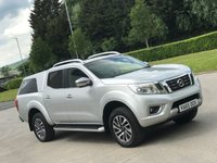 USED 2016 65 NISSAN NP300 NAVARA 2.3 DCI TEKNA 4X4 SHR DCB 190 BHP ** NO VAT * CANOPY + SAT NAV