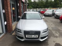 USED 2010 59 AUDI A4 2.0 TDI S LINE 4d 141 BHP 12 MONTHS MOT HPI CLEAR !!