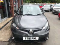 USED 2015 15 MG 3 1.5 3 FORM SPORT VTI-TECH 5d 106 BHP 12 MONTHS MOT LOVELY EXAMPLE 2 KEYS