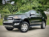 USED 2018 18 FORD RANGER 2.2 LIMITED 4X4 DOUBLE CAB TDCI 2d 158 BHP ** NO VAT * CANOPY + BLUETOOTH