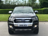 USED 2018 18 FORD RANGER 2.2 LIMITED 4X4 DOUBLE CAB TDCI 2d 158 BHP ** NO VAT * CANOPY + BLUETOOTH