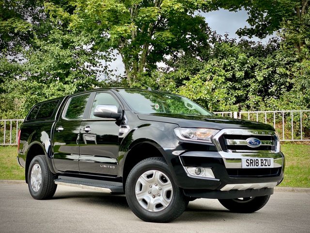 2018 18 Ford Ranger 2.2 LIMITED 4X4 DOUBLE CAB TDCI 2d 158 BHP