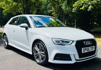 USED 2017 66 AUDI A3 2.0 TDI S LINE 3d 148 BHP EXCELLENT CONDITION  &pound;20 ROAD TAX