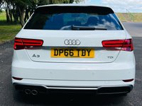 USED 2017 66 AUDI A3 2.0 TDI S LINE 3d 148 BHP EXCELLENT CONDITION  &pound;20 ROAD TAX