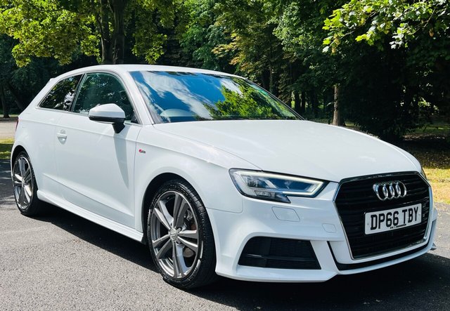 2017 66 Audi A3 2.0 TDI S LINE 3d 148 BHP
