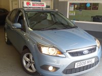 USED 2008 08 FORD FOCUS 1.6 ZETEC 5d 100 BHP LOW MILEAGE....LOVELY CONDITION