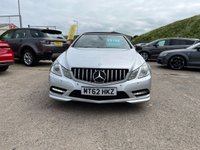 USED 2012 62 MERCEDES-BENZ E-CLASS 2.1 E220 CDI BLUEEFFICIENCY SPORT 2d 170 BHP 