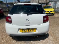 USED 2011 11 CITROEN DS3 1.6 BLACK AND WHITE 3d 120 BHP Low Mileage White Edition with A/C