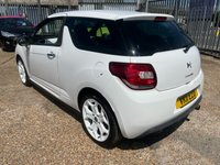 USED 2011 11 CITROEN DS3 1.6 BLACK AND WHITE 3d 120 BHP Low Mileage White Edition with A/C