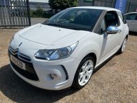 USED 2011 11 CITROEN DS3 1.6 BLACK AND WHITE 3d 120 BHP Low Mileage White Edition with A/C