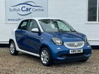 USED 2015 15 SMART FORFOUR 0.9 PASSION T 5d 90 BHP www.suffolkcarcentre.co.uk - Located at Lowestoft
