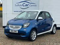 USED 2015 15 SMART FORFOUR 0.9 PASSION T 5d 90 BHP www.suffolkcarcentre.co.uk - Located at Lowestoft