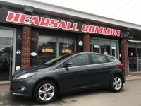 USED 2012 12 FORD FOCUS 1.6 ZETEC 5d 104 BHP 12 MONTHS MOT SERVICE HISTORY
