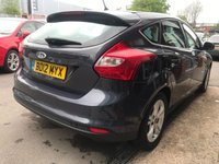 USED 2012 12 FORD FOCUS 1.6 ZETEC 5d 104 BHP 12 MONTHS MOT SERVICE HISTORY