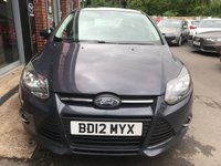 USED 2012 12 FORD FOCUS 1.6 ZETEC 5d 104 BHP 12 MONTHS MOT SERVICE HISTORY
