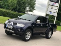 USED 2012 12 MITSUBISHI L200 2.5 DI-D 4X4 BARBARIAN LB DCB 175 BHP ** NO VAT * *  SAT NAV ** LOW MILES