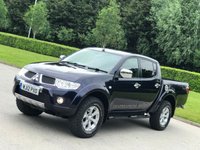 USED 2012 12 MITSUBISHI L200 2.5 DI-D 4X4 BARBARIAN LB DCB 175 BHP ** NO VAT * *  SAT NAV ** LOW MILES