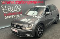 USED 2017 67 VOLKSWAGEN TIGUAN 1.4 SE NAVIGATION TSI BLUEMOTION TECHNOLOGY 5d 148 BHP SAT NAV AND APPLE PLAY FRONT AND REAR PARKING SENSORS
