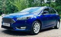 USED 2016 16 FORD FOCUS 1.5 TITANIUM NAV TDCI 5d 118 BHP ZERO ROAD TAX! GREAT SPECIFICATION! LOVELY CONDITION