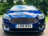 USED 2016 16 FORD FOCUS 1.5 TITANIUM NAV TDCI 5d 118 BHP ZERO ROAD TAX! GREAT SPECIFICATION! LOVELY CONDITION