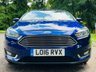 USED 2016 16 FORD FOCUS 1.5 TITANIUM NAV TDCI 5d 118 BHP ZERO ROAD TAX! GREAT SPECIFICATION! LOVELY CONDITION