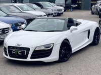 USED 2011 11 AUDI R8 5.2 SPYDER V10 QUATTRO 2d 519 BHP **Manual - Full Dealer History** 