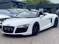 USED 2011 11 AUDI R8 5.2 SPYDER V10 QUATTRO 2d 519 BHP **Manual - Full Dealer History** 