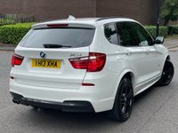 USED 2013 13 BMW X3 3.0 XDRIVE30D M SPORT 5d 255 BHP 