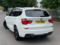 USED 2013 13 BMW X3 3.0 XDRIVE30D M SPORT 5d 255 BHP 
