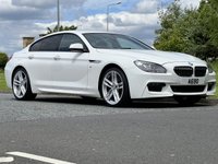 USED 2013 63 BMW 6 SERIES 3.0 640D M SPORT GRAN COUPE 4d 309 BHP Gran Coupe Sat Nav Leather