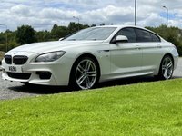 USED 2013 63 BMW 6 SERIES 3.0 640D M SPORT GRAN COUPE 4d 309 BHP Gran Coupe Sat Nav Leather