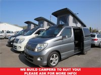USED 2007 07 NISSAN ELGRAND CAMPER VAN 2.5i AUTOMATIC 4 BERTH 