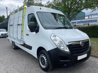 USED 2014 64 VAUXHALL MOVANO  R35 L3H2 [ GLAZIERS FRAIL RACK ] LWB P/V CDTI 125 BHP Low Mileage / Brand New ply line kit