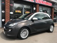 USED 2014 14 VAUXHALL ADAM 1.2 GLAM 3d 69 BHP HPI CLEAR LOVELY EXAMPLE ONLY 47K