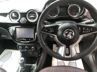USED 2014 14 VAUXHALL ADAM 1.2 GLAM 3d 69 BHP HPI CLEAR LOVELY EXAMPLE ONLY 47K