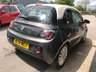 USED 2014 14 VAUXHALL ADAM 1.2 GLAM 3d 69 BHP HPI CLEAR LOVELY EXAMPLE ONLY 47K