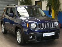 USED 2018 18 JEEP RENEGADE 1.4 LONGITUDE 5d 138 BHP SAT NAV CRUISE CONTROL 6 MONTHS GOLD WARRANTY 1 OWNER SERVICE HISTORY