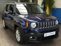 USED 2018 18 JEEP RENEGADE 1.4 LONGITUDE 5d 138 BHP SAT NAV CRUISE CONTROL 6 MONTHS GOLD WARRANTY 1 OWNER SERVICE HISTORY