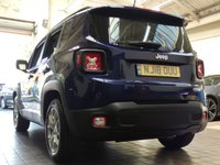 USED 2018 18 JEEP RENEGADE 1.4 LONGITUDE 5d 138 BHP SAT NAV CRUISE CONTROL 6 MONTHS GOLD WARRANTY 1 OWNER SERVICE HISTORY