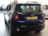 USED 2018 18 JEEP RENEGADE 1.4 LONGITUDE 5d 138 BHP SAT NAV CRUISE CONTROL 6 MONTHS GOLD WARRANTY 1 OWNER SERVICE HISTORY