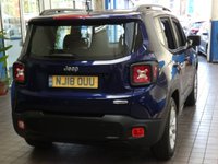 USED 2018 18 JEEP RENEGADE 1.4 LONGITUDE 5d 138 BHP SAT NAV CRUISE CONTROL 6 MONTHS GOLD WARRANTY 1 OWNER SERVICE HISTORY