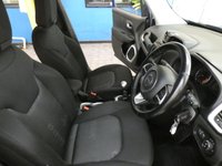 USED 2018 18 JEEP RENEGADE 1.4 LONGITUDE 5d 138 BHP SAT NAV CRUISE CONTROL 6 MONTHS GOLD WARRANTY 1 OWNER SERVICE HISTORY