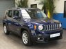 USED 2018 18 JEEP RENEGADE 1.4 LONGITUDE 5d 138 BHP SAT NAV CRUISE CONTROL 6 MONTHS GOLD WARRANTY 1 OWNER SERVICE HISTORY