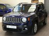 USED 2018 18 JEEP RENEGADE 1.4 LONGITUDE 5d 138 BHP SAT NAV CRUISE CONTROL 6 MONTHS GOLD WARRANTY 1 OWNER SERVICE HISTORY