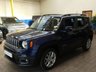 USED 2018 18 JEEP RENEGADE 1.4 LONGITUDE 5d 138 BHP SAT NAV CRUISE CONTROL 6 MONTHS GOLD WARRANTY 1 OWNER SERVICE HISTORY