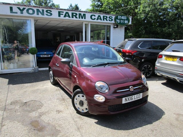 2016 16 Fiat 500 1.2 POP 3d 69 BHP NEW SHAPE