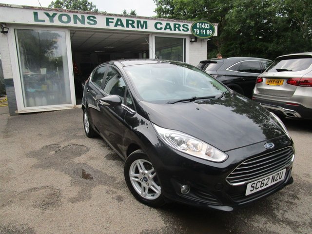 2013 62 Ford Fiesta 1.5 ZETEC TDCI 5d 74 BHP